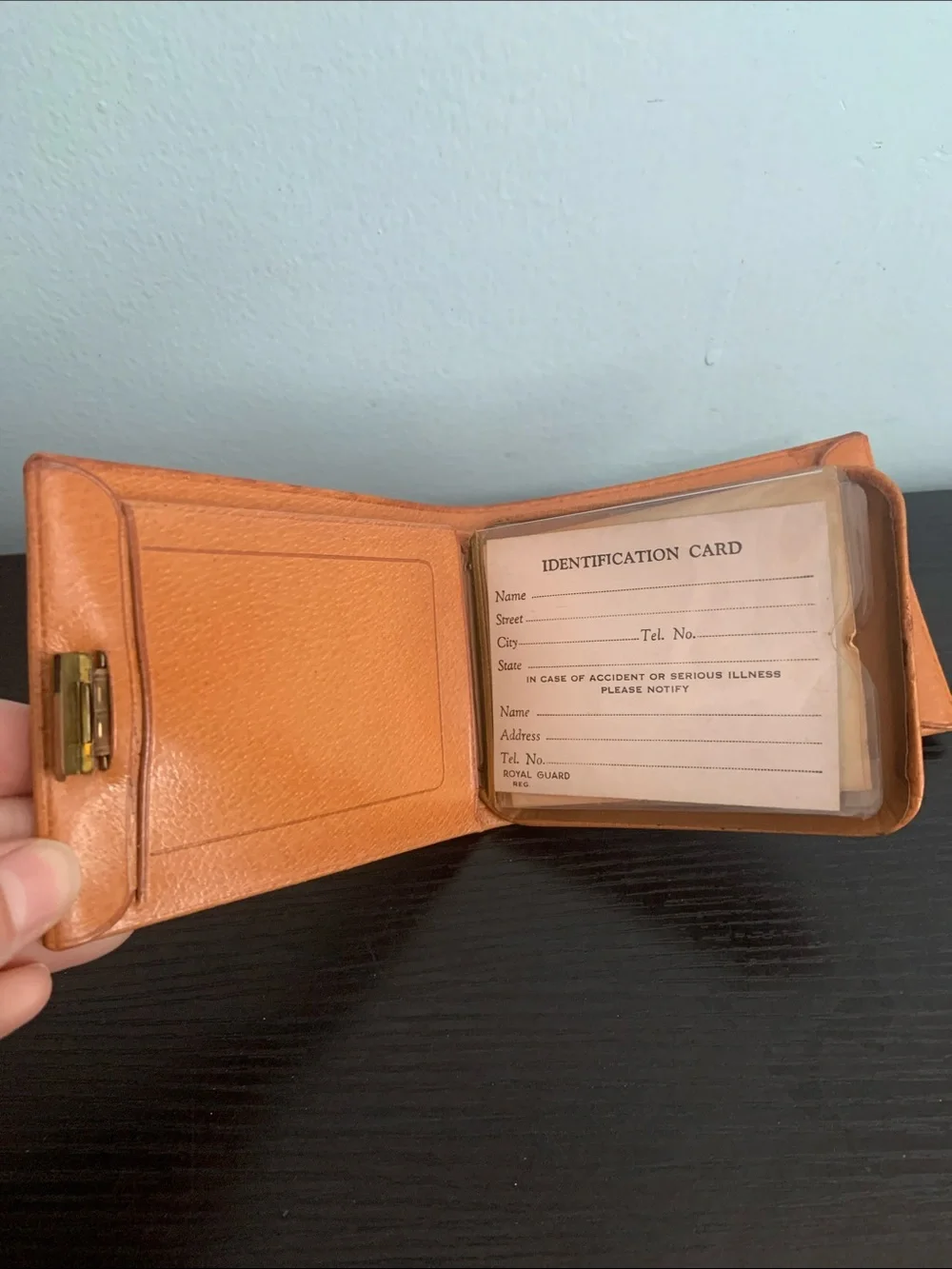 Vintage Pigskin Wallet
